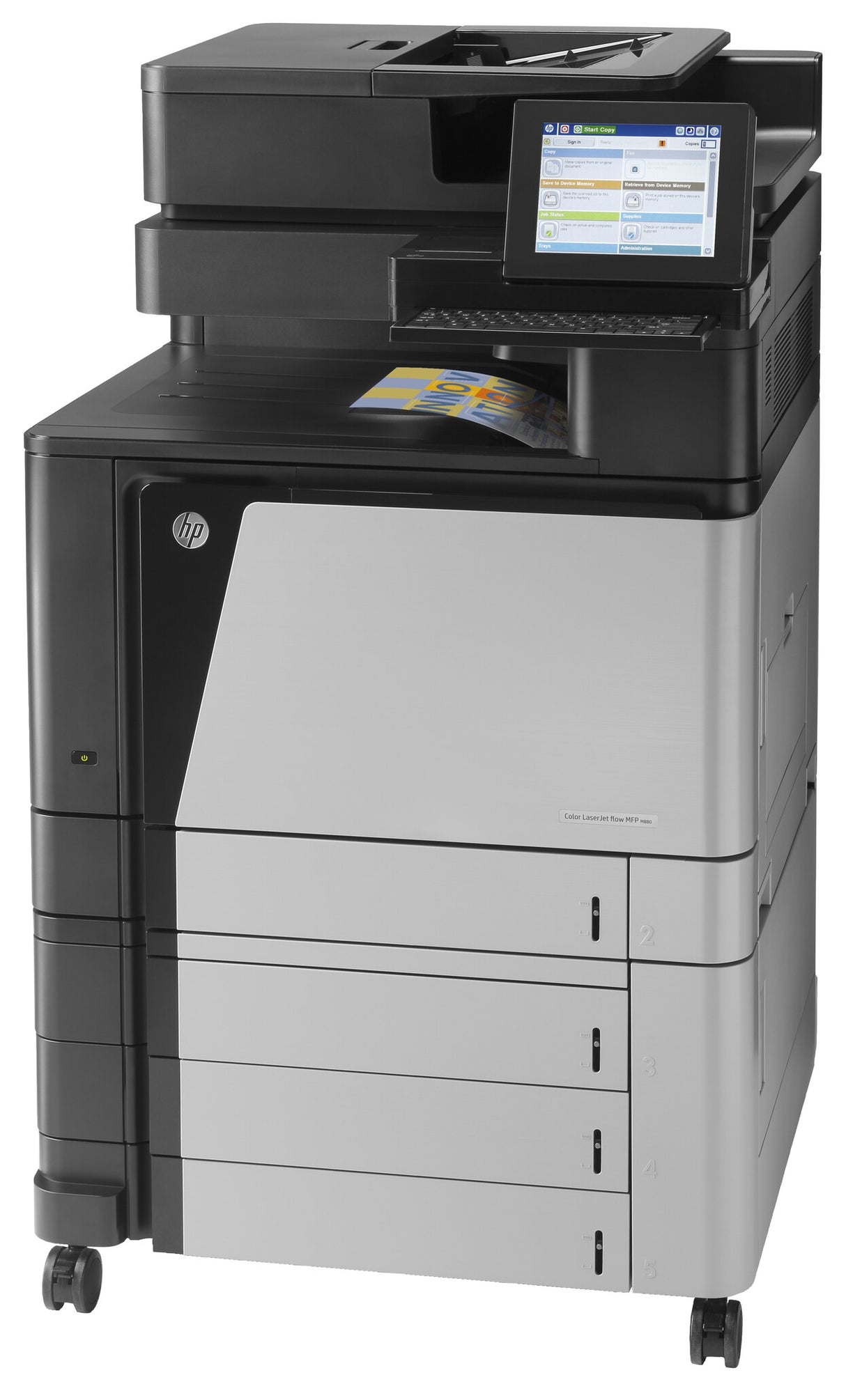 HP Color LaserJet Enterprise Flow M880z Multifunction Printer