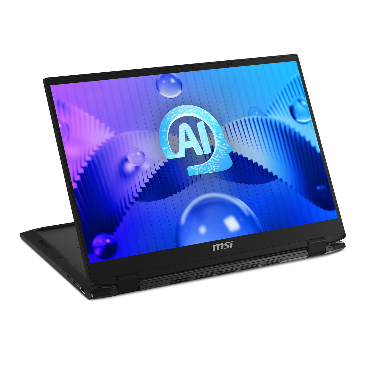 MSI Summit E16 AI Evo A1MTG-002UK Intel Core Ultra 7 Hybrid (2-in-1) 40.6 cm (16") Touchscreen Quad HD+ 32 GB LPDDR5-SDRAM 1 TB SSD Wi-Fi 7 (802.11be) Windows 11 Pro Black