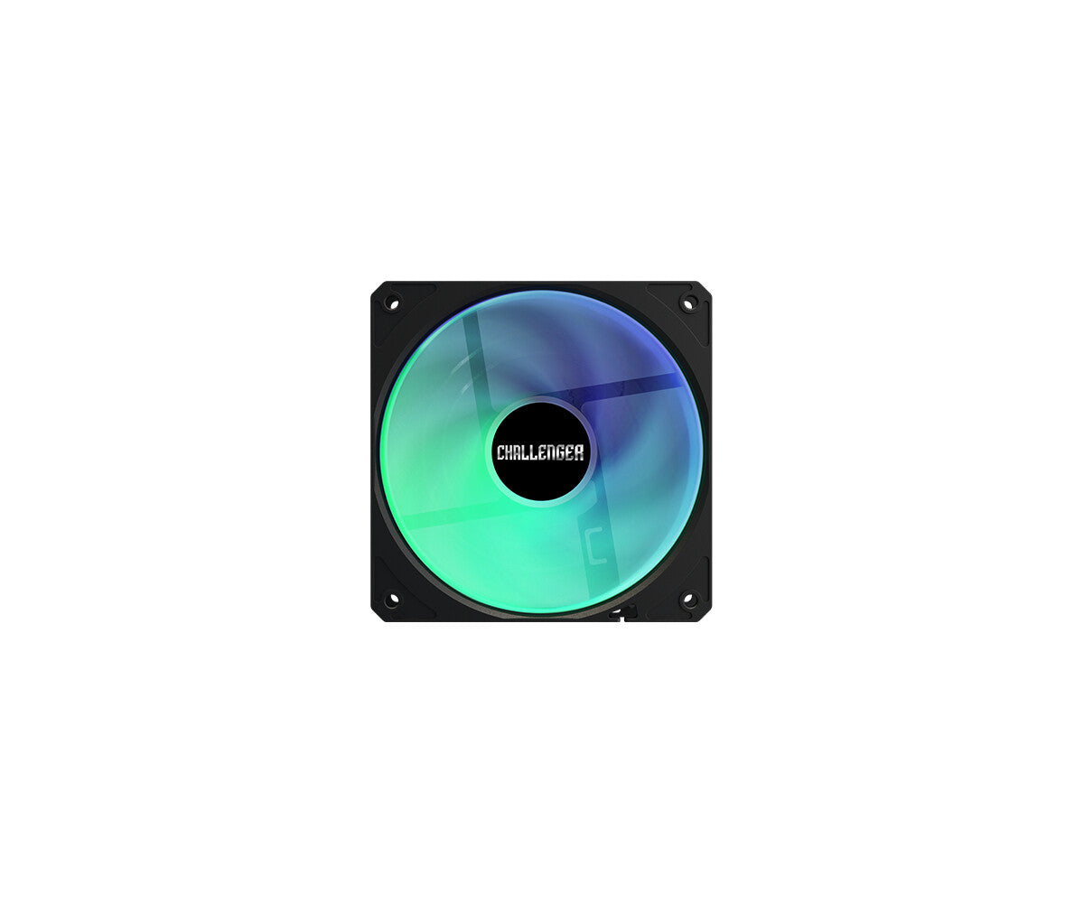 Asrock Challenger 360 Digital Processor All-in-one liquid cooler 12 cm Black
