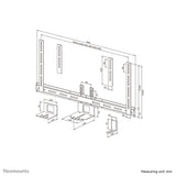 Neomounts AV50-500BL PTZ/UC camera shelf kit 43-110" - VESA - max 5 kg - universal