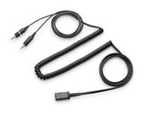 HP Poly Cable Stereo with Dual 3.5mm to QD Connector