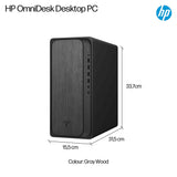 HP OmniDesk M02-0005na AMD Ryzen™ 5 8500G 8 GB DDR5-SDRAM 1 TB SSD Windows 11 Home Tower PC AI PC Black