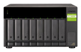 QNAP TL-D800C storage drive enclosure HDD/SSD enclosure Black, Grey 2.5/3.5"