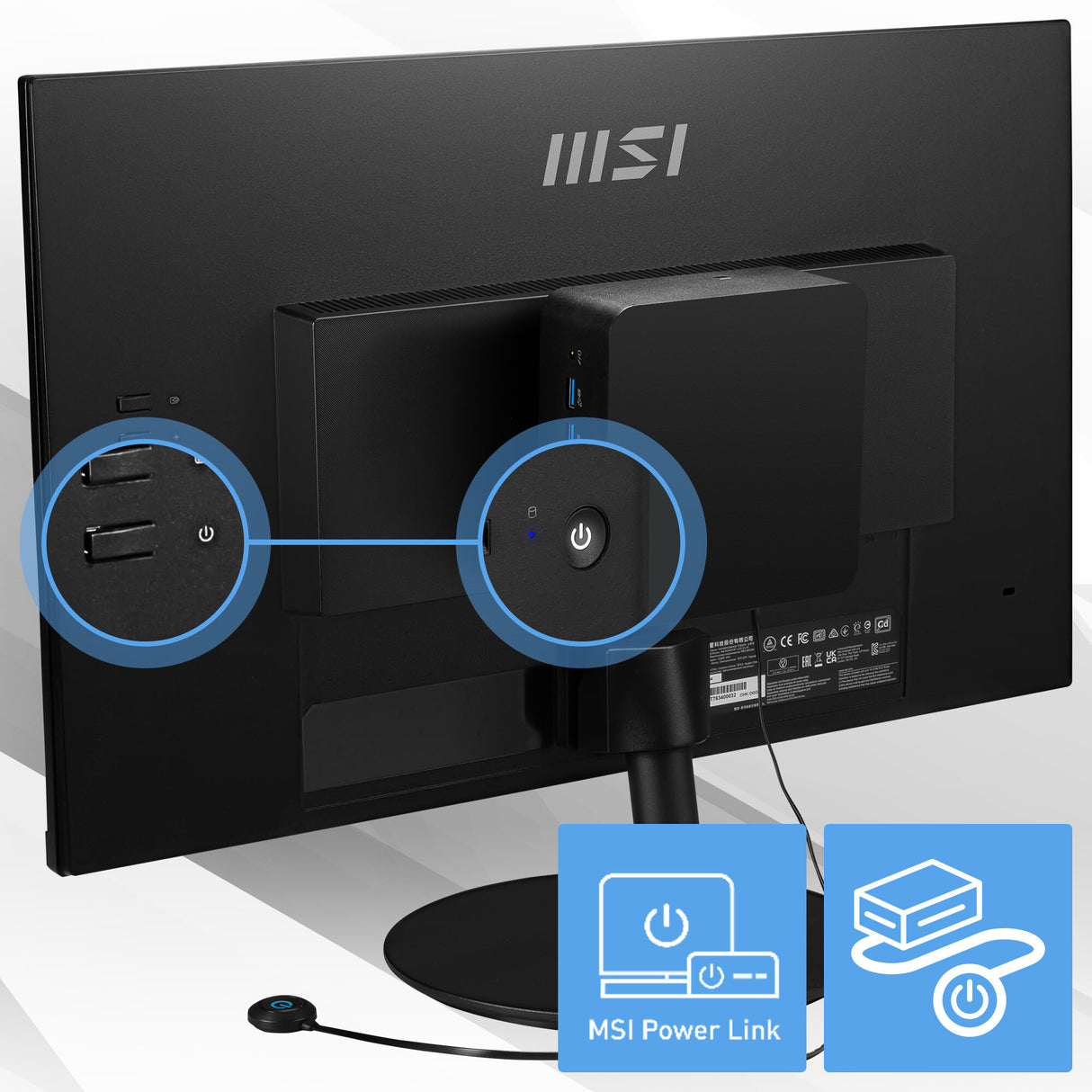 MSI Cubi NUC 1M Intel Core 3 100U Desktop PC, NUC, SFF, Mini Computer, HTPC, (8GB RAM, 512GB Storage, Windows 11 PRO), Intel Graphics/DDR5/Dual ThunderBolt 4/Dual HDMI/Dual LAN/WiFi 6E/BT 5.3/VESA
