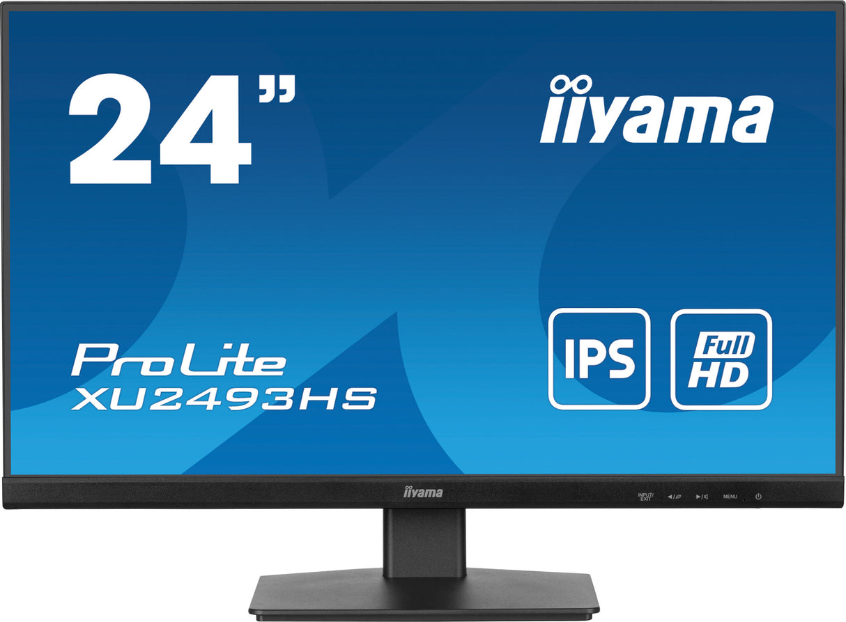 iiyama ProLite XU2493HS-B6 computer monitor 60.5 cm (23.8") 1920 x 1080 pixels Full HD LED Black