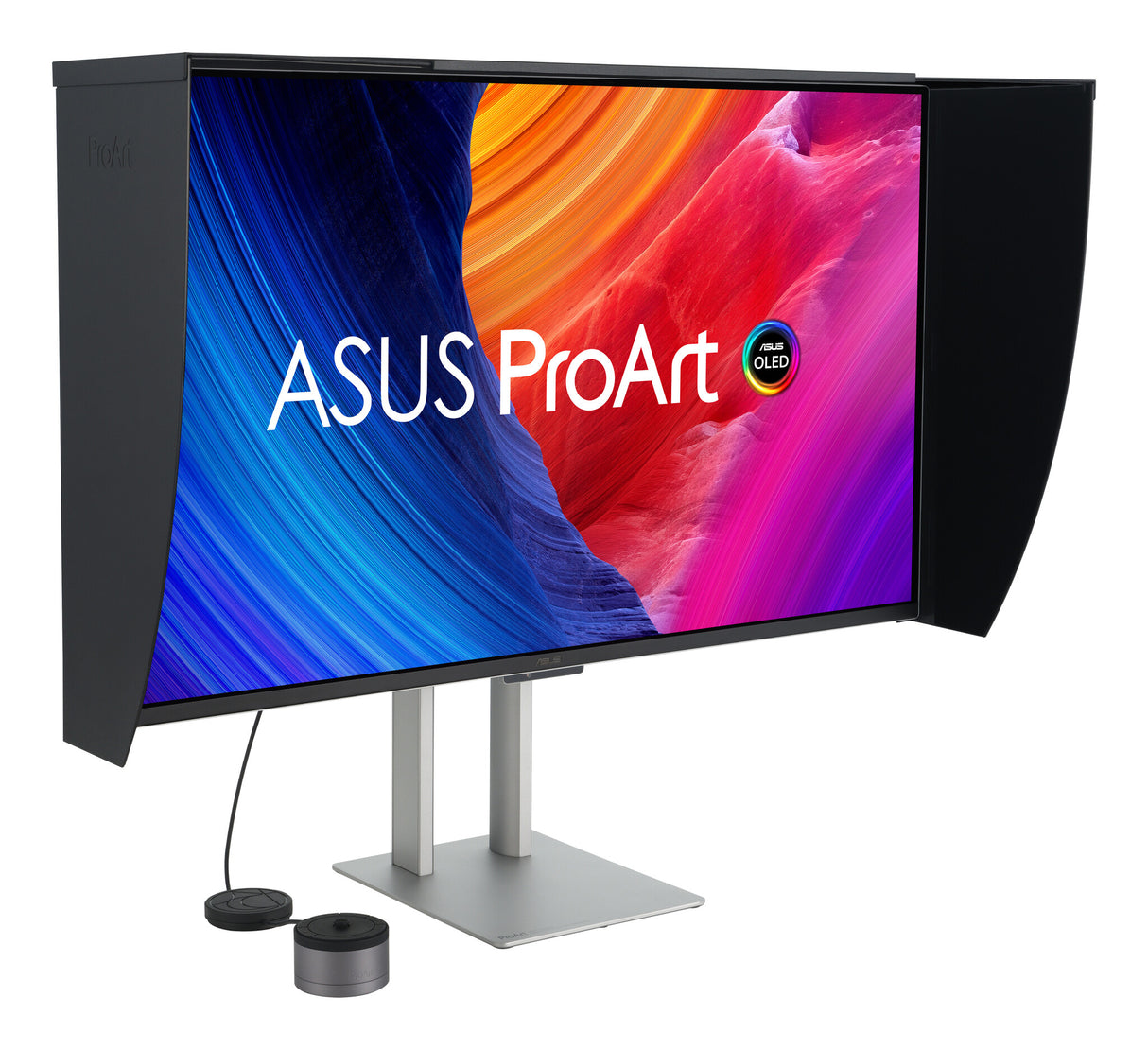 ASUS ProArt OLED PA32UCDMR-K computer monitor 80 cm (31.5") 3840 x 2160 pixels 4K Ultra HD QD-OLED Black, Silver