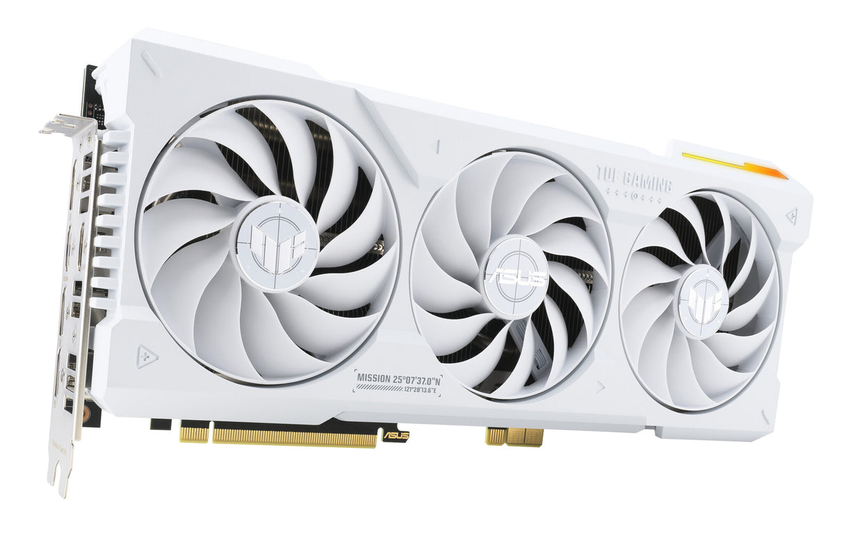 ASUS TUF Gaming TUF-RTX4070TIS-O16G-BTF-WHITE NVIDIA GeForce RTX 4070 Ti SUPER 16 GB GDDR6X