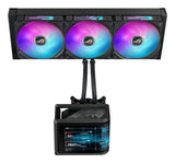 ASUS ROG Ryuo IV SLC 360 ARGB Processor All-in-one liquid cooler 12 cm Black