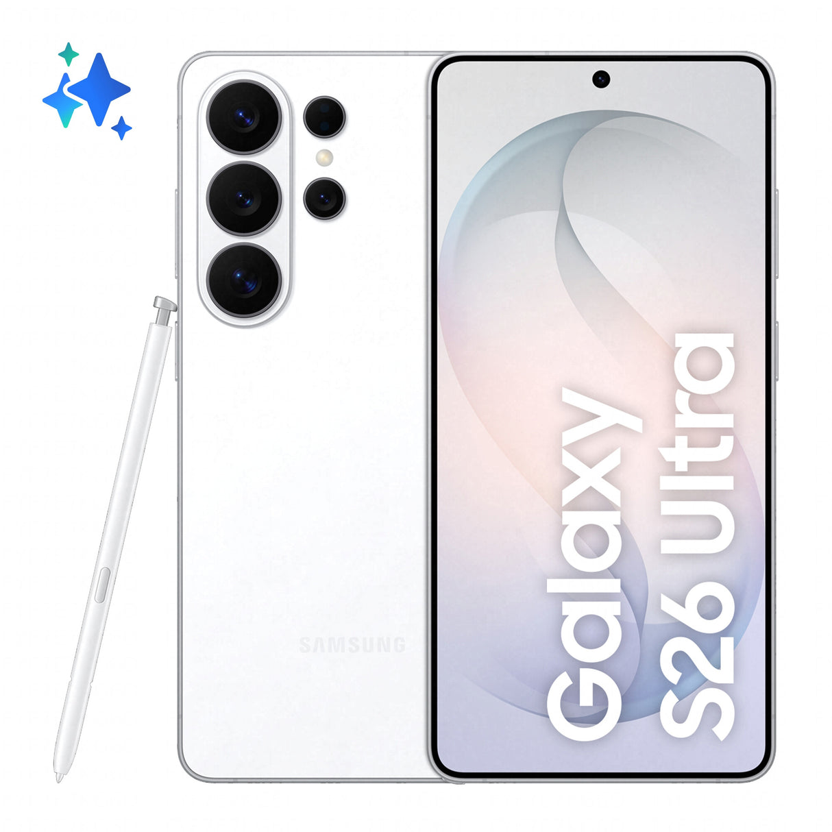 Samsung Galaxy S26 Ultra 17.5 cm (6.9") Dual SIM Android 16.0 5G USB Type-C 12 GB 256 GB 5000 mAh White