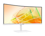 Samsung LS34C650TAU Computer Monitor 86.4 cm (34") 3440 x 1440 pixels 4K Ultra HD LED White