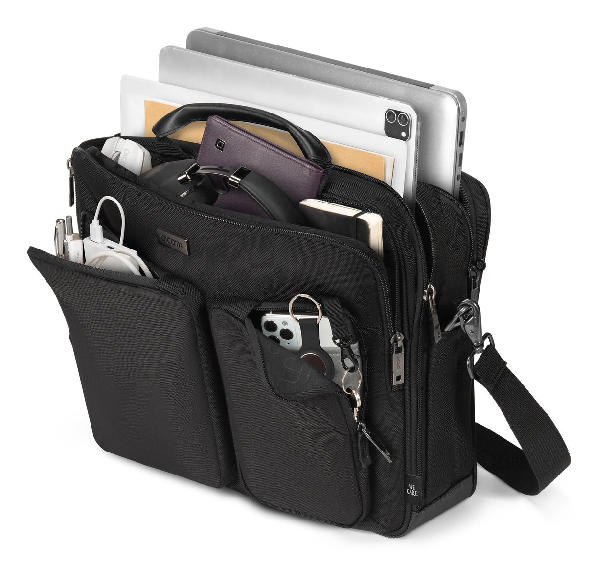 DICOTA D3250801 laptop case 35.6 cm (14") Briefcase Black