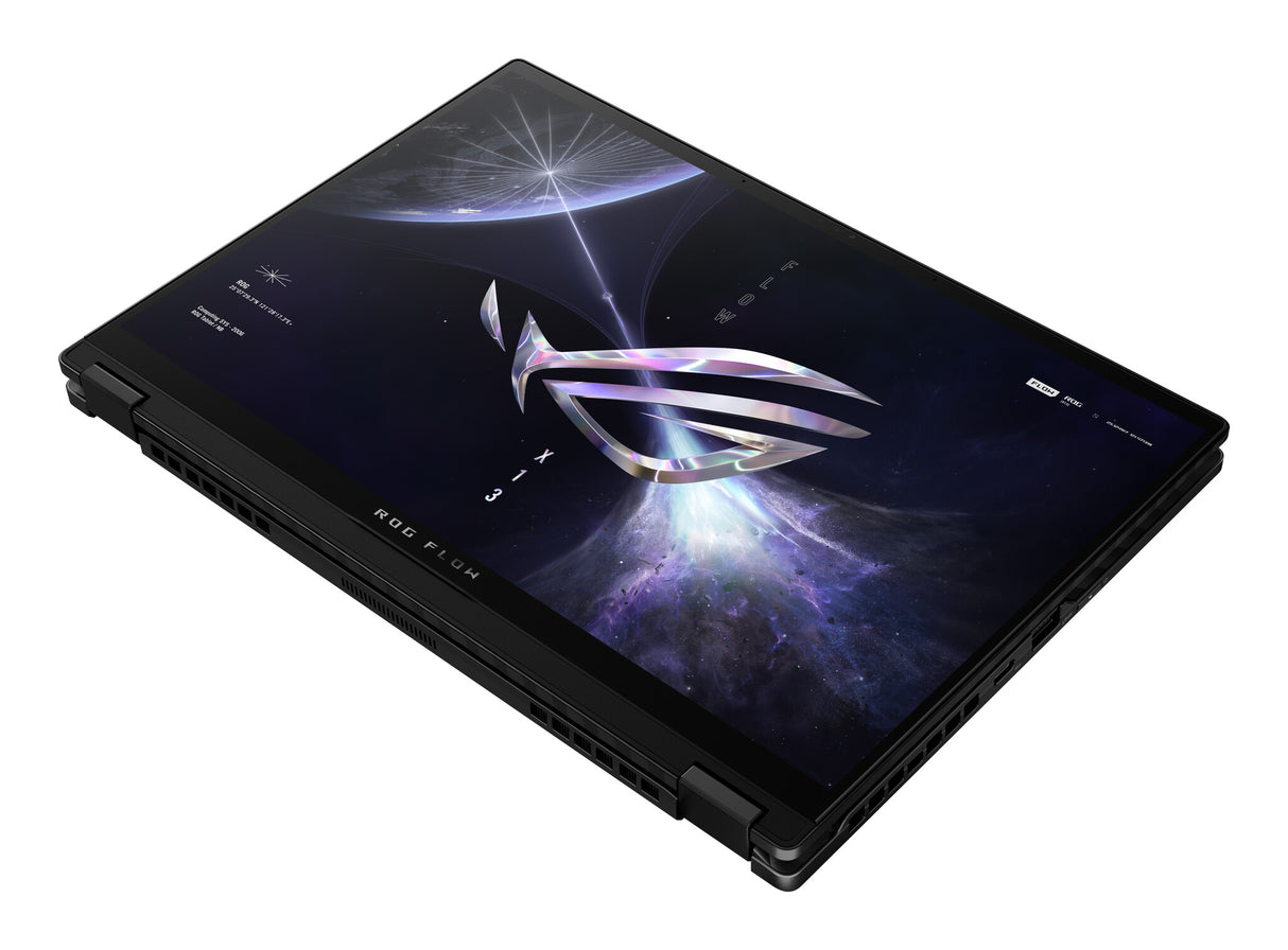 ASUS ROG Flow X13 GV302XU-MU010W AMD Ryzen™ 9 7940HS Hybrid (2-in-1) 34 cm (13.4") Touchscreen WQXGA 16 GB LPDDR5-SDRAM 1 TB SSD NVIDIA GeForce RTX 4050 Wi-Fi 6E (802.11ax) Windows 11 Home Black
