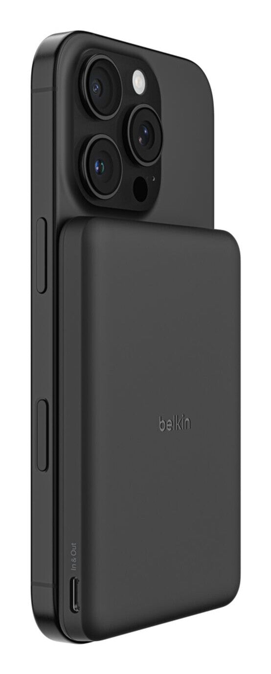 Belkin BPD010hqBK 5000 mAh Wireless charging Black