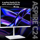 Acer Aspire C24 23.8" All-in-One Desktop – Intel Core i5, 16GB RAM, 512GB SSD