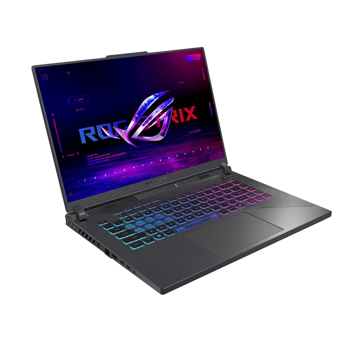 ASUS ROG Strix G16 G614PP-RV021W AMD Ryzen™ 9 8940HX Laptop 40.6 cm (16") WUXGA 32 GB DDR5-SDRAM 1 TB SSD NVIDIA GeForce RTX 5070 Wi-Fi 6E (802.11ax) Windows 11 Home Black, Grey