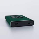 iStorage diskAshur³ HDD 1TB Green | Secure Portable Hard Drive | FIPS 140-3 Level 3 Complaint |Common Criteria EAL 5+ | PIN protected | AES-XTS 256-bit hardware encryption | GDPR, TAA Compliant | Dust/Water Resistant |