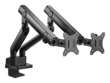 Urban Factory FLEXEE DUAL: Spring Dual Monitor Arm - Black