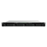 Synology RackStation RS826RP+ NAS/storage server Rack (1U) AMD Ryzen V1500B 4 GB DDR4 0 TB DiskStation Manager Black, Grey