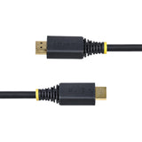StarTech.com 50cm (1.6ft) Certified Ultra High Speed HDMI Cable, 8K 60Hz/4K 120Hz, HDMI 2.1 Cable with HDR10+ / eARC, 48Gbps, 8K HDMI Cord for Monitor/TV/Display, Flexible TPE Jacket