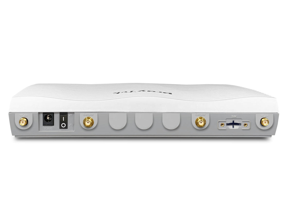 DrayTek Vigor 2867be-4G Multi-Gigabit Multi-WAN VDSL & FTTP Firewall VPN Router with BE7200 Wireless and integrated 4G/LTE Modem