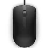 DELL MS116 mouse Office Ambidextrous USB Type-A Optical 1000 DPI