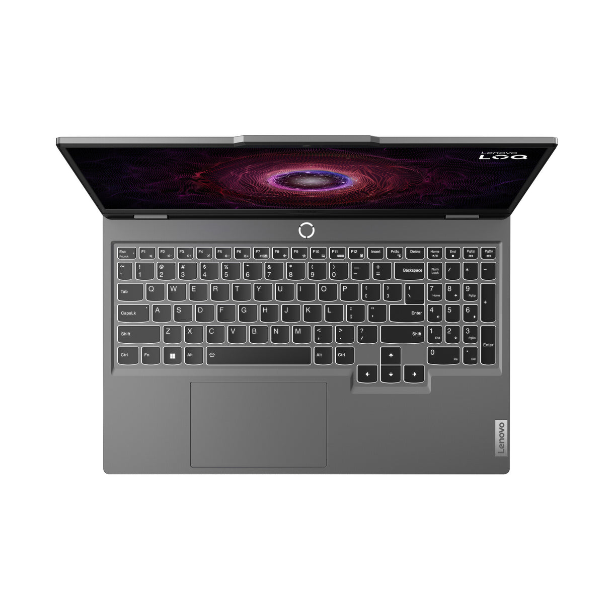Lenovo LOQ 15ARP9 AMD Ryzen™ 7 7435HS Laptop 39.6 cm (15.6") Full HD 16 GB DDR5-SDRAM 1 TB SSD NVIDIA GeForce RTX 4050 Wi-Fi 6 (802.11ax) Windows 11 Home UK English Grey