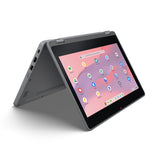 Lenovo Chrome 500e 2in1 G5 M89 MediaTek Kompanio 540 Chromebook 29.5 cm (11.6") Touchscreen HD 8 GB LPDDR5x-SDRAM 64 GB UFS Wi-Fi 7 (802.11be) ChromeOS Grey English