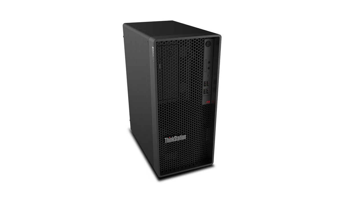 Lenovo ThinkStation P2 Tower Gen 2 Intel Core Ultra 7 265 32 GB DDR5-SDRAM 1 TB SSD NVIDIA RTX A400 Windows 11 Pro Workstation Black