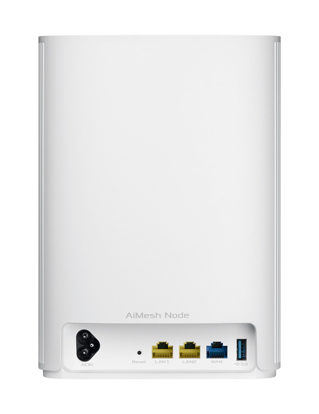 Asus (ZenWiFi AX Hyrid (XP4)) AX1800 Système hybride Wi-Fi 6 maille double bande sans fil avec Powerline HomePlug AV2 1300 Mbps intégré, unité unique, blanc