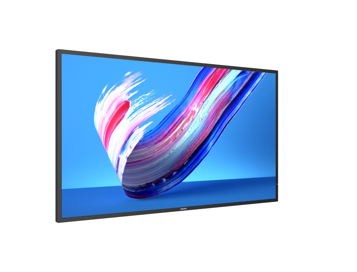 Philips 43BDL3650Q Digital signage flat panel 109.2 cm (43") LCD Wi-Fi 400 cd/m² Full HD Black Built-in processor Android 10 18/7