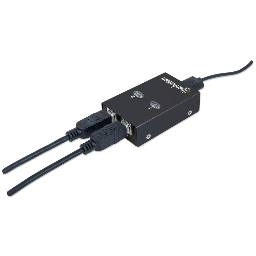 Usb Auto Switch Manhattan USB-A Automatic Sharing Switch, 2x USB-B Ports, 480 Mbps (US ...