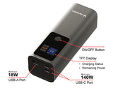 Verbatim Charge 'n' Go Power Bank 27000mAh 183W Grey