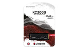 Kingston Technology 2048G KC3000 M.2 2280 NVMe SSD