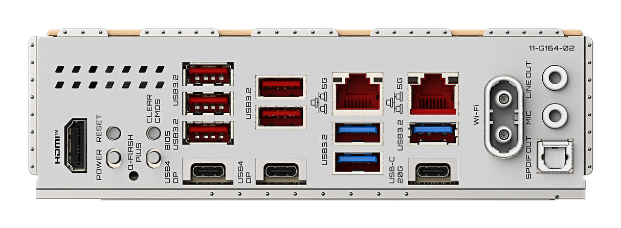 GIGABYTE X870E AERO X3D WOOD Motherboard - Supports AMD Ryzen 9000 CPUs, 16+2+2 Phases Digital VRM, up to 9000Hz DDR5 (OC), 2xPCIe 5.0 + 2xPCIe 4.0, Wi-Fi 7, 5GbE LAN, USB 4