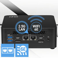 MSI Cubi NUC 1M Intel Core 5 120U Desktop PC, NUC, SFF, Mini Computer, HTPC, (16GB RAM, 512GB Storage, Windows 11 PRO), Intel Graphics/DDR5/Dual ThunderBolt 4/Dual HDMI/Dual LAN/WiFi 6E/BT 5.3/VESA