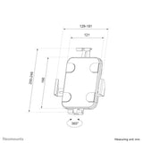 Neomounts WL15-625WH1 Tablet wall mount 7.9-11" - lockable - universal