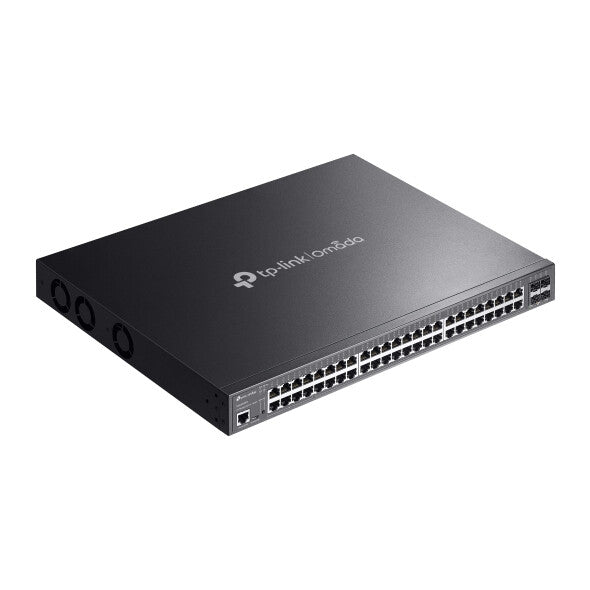 TP-Link Omada SG3452XMPP network switch Managed L2+ Gigabit Ethernet (10/100/1000) Power over Ethernet (PoE) 1U Black