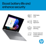 HP OmniBook X FlipNGAI 14-fk0004na Copilot+ PC AMD Ryzen AI 5 340 Hybrid (2-in-1) 35.6 cm (14") Touchscreen 2K 16 GB LPDDR5x-SDRAM 512 GB SSD Wi-Fi 7 (802.11be) Windows 11 Home Silver