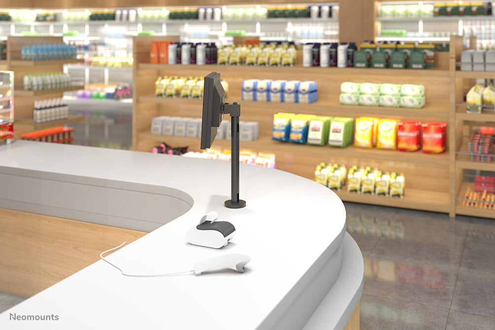 Neomounts NS-DPOS100BLACK Monitor stand 10-32" - bolt-down