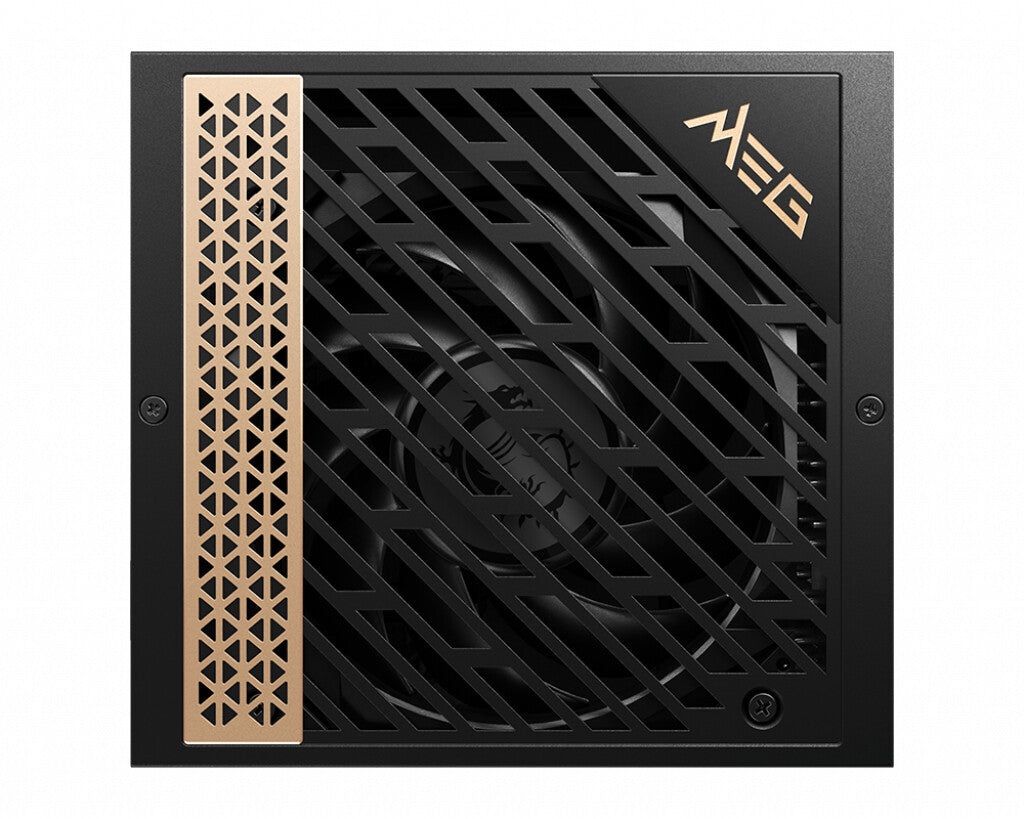 MSI MEG AI1300P PCIE5 power supply unit 1300 W 24-pin ATX ATX Black