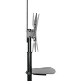 Fellowes 100136877 monitor mount / stand 177.8 cm (70") Floor Black