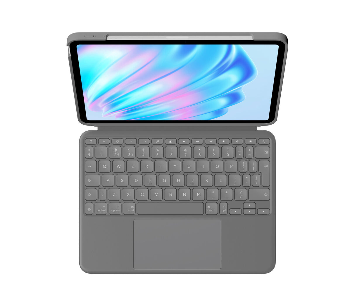 Logitech Combo Touch QWERTY UK English Smart Connector Grey