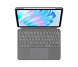 Logitech Combo Touch QWERTY UK English Smart Connector Grey