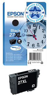 Epson Alarm clock Multipack 3-colour 27XL DURABrite Ultra Ink