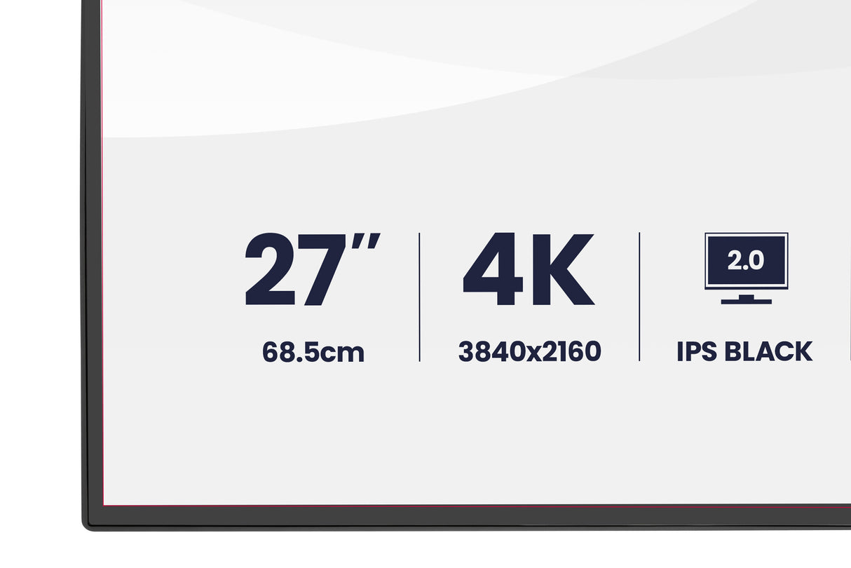 iiyama PROGRAPHIC HB2701UHSNP-B1 computer monitor 68.6 cm (27") 3840 x 2160 pixels 4K Ultra HD LCD Black