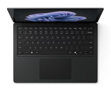 Microsoft Surface Laptop 6 Intel Core Ultra 7 165H 34.3 cm (13.5") Touchscreen 64 GB LPDDR5x-SDRAM 1 TB SSD Wi-Fi 6E (802.11ax) Windows 11 Pro Spanish Black
