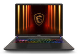 MSI Vector 18 HX AI A2XWJG-804UK Intel Core Ultra 9 275HX Laptop 45.7 cm (18") Quad HD+ 32 GB DDR5-SDRAM 2 TB SSD NVIDIA GeForce RTX 5090 Wi-Fi 7 (802.11be) Windows 11 Home Grey