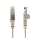 StarTech.com 3 m CAT6 Cable - Slim - Snagless RJ45 Connectors - Grey