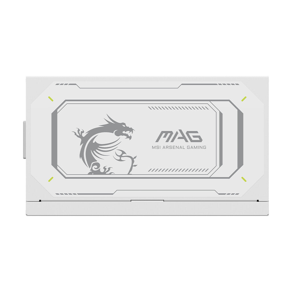 MSI MAG A1000GL PCIE5 WHITE power supply unit 1000 W 24-pin ATX ATX