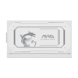 MSI MAG A1000GL PCIE5 WHITE power supply unit 1000 W 24-pin ATX ATX